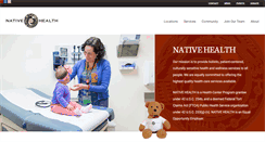 Desktop Screenshot of nativehealthphoenix.org