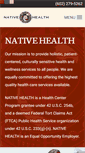 Mobile Screenshot of nativehealthphoenix.org